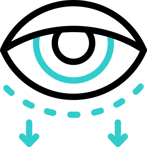 blefaroplastia Basic Accent Outline icono