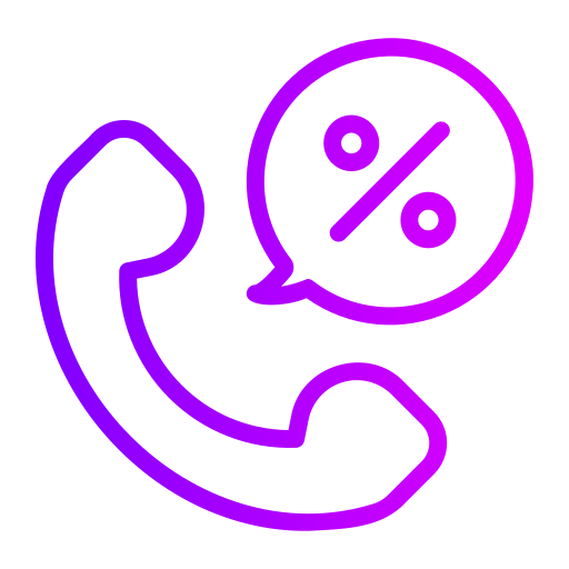 Telephone call Generic gradient outline icon