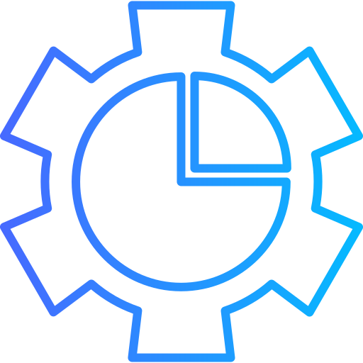 歯車 Generic gradient outline icon