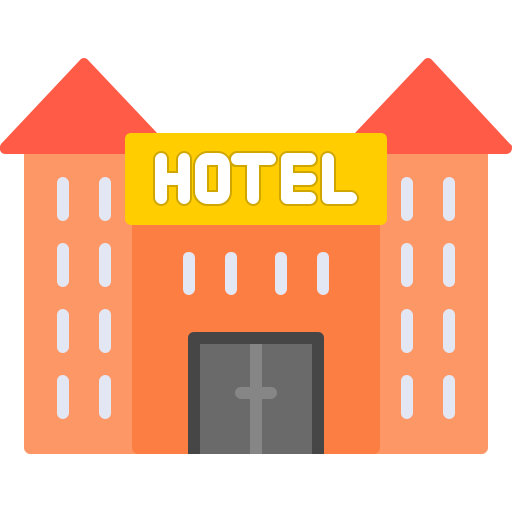 hotel Generic color fill icoon