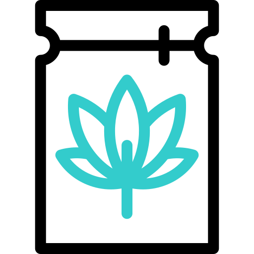marijuana Basic Accent Outline icona