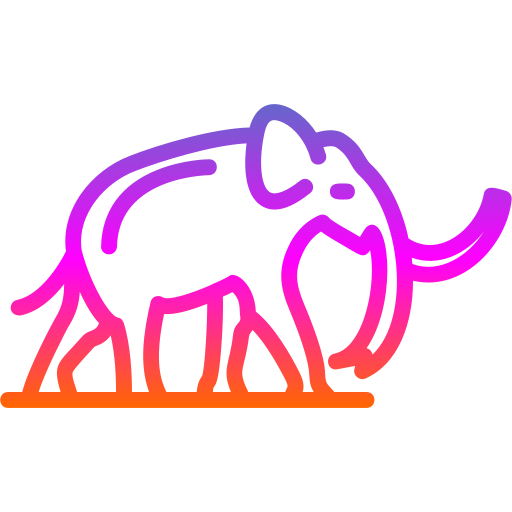 mamut Generic gradient outline icono