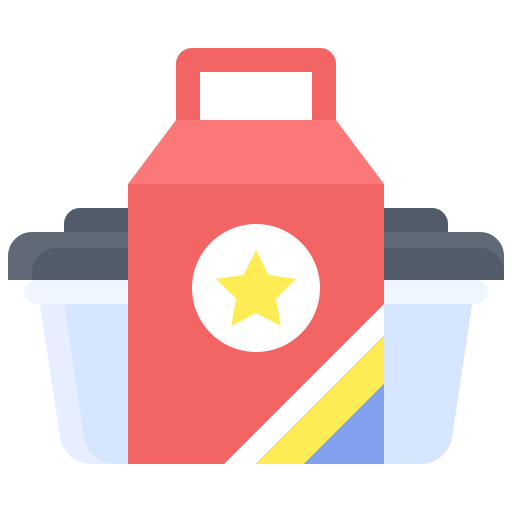 Take away Generic color fill icon