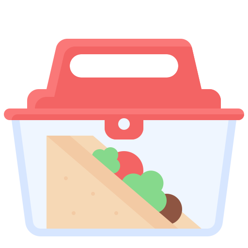 caja de sándwich Generic color fill icono