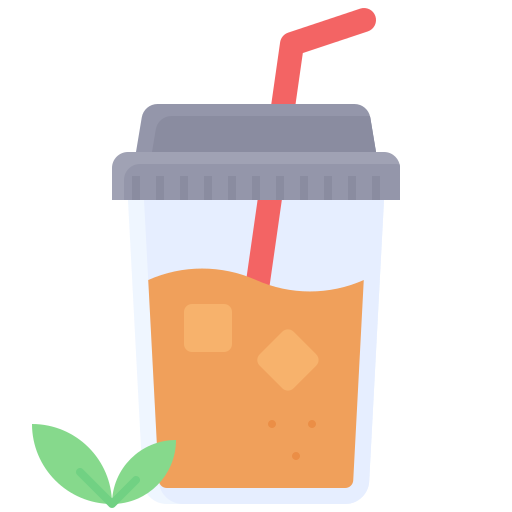 Ice Tea Generic color fill icon