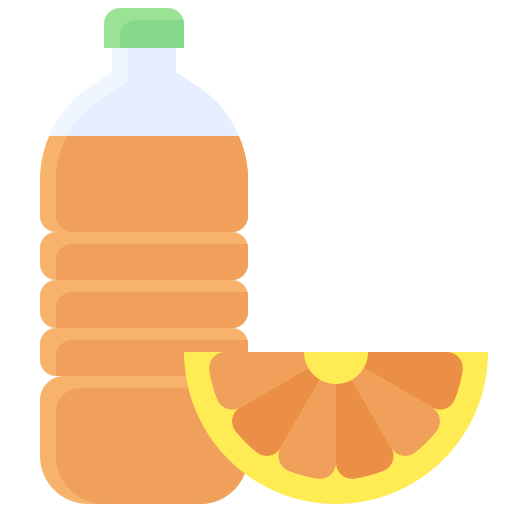 Orange juice Generic color fill icon