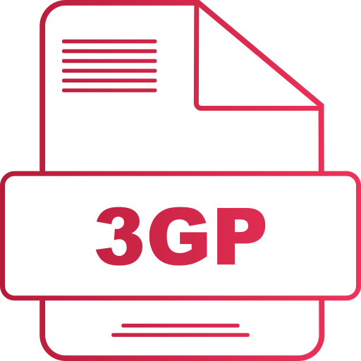 3 gp Generic gradient outline icon