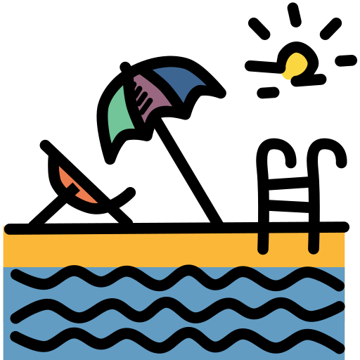 natation Generic color lineal-color Icône