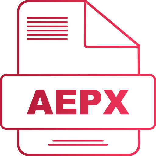aepx Generic gradient outline Icône
