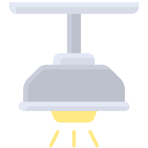 シーリングランプ Generic color fill icon