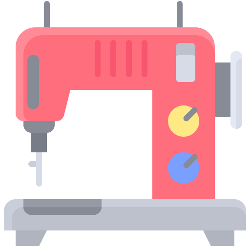 machine à coudre Generic color fill Icône