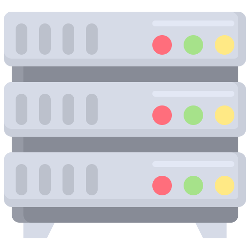 Server Generic color fill icon