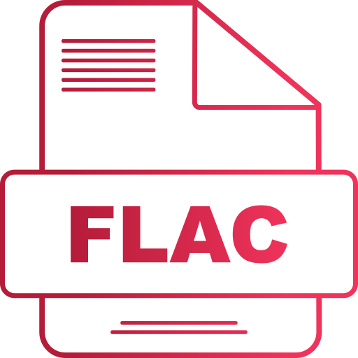 flac Generic gradient outline icono