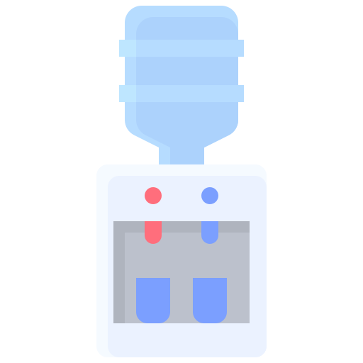 dispensador de agua Generic color fill icono