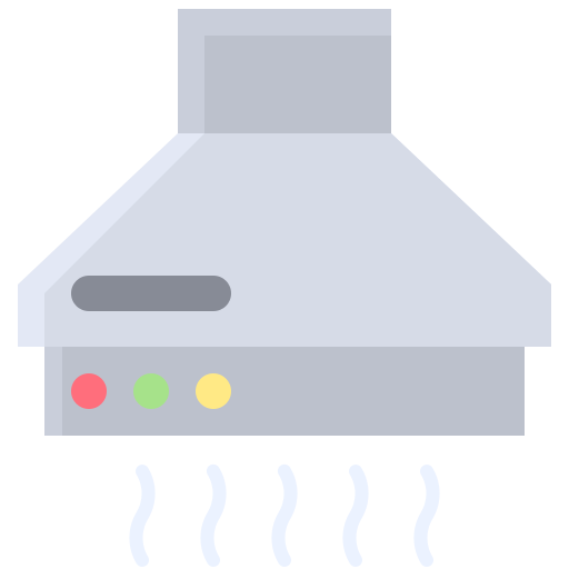 Kitchen hood Generic color fill icon