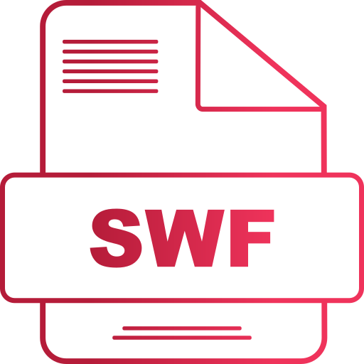 swf Generic gradient outline icono