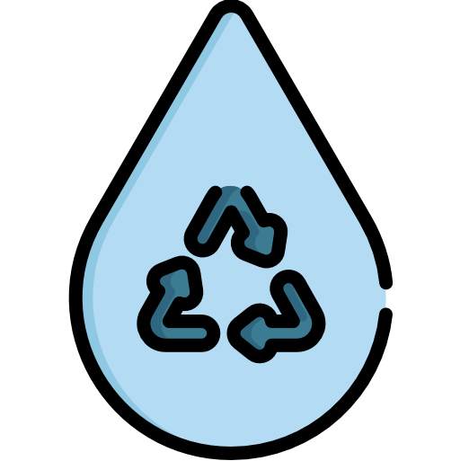 bespaar water Special Lineal color icoon