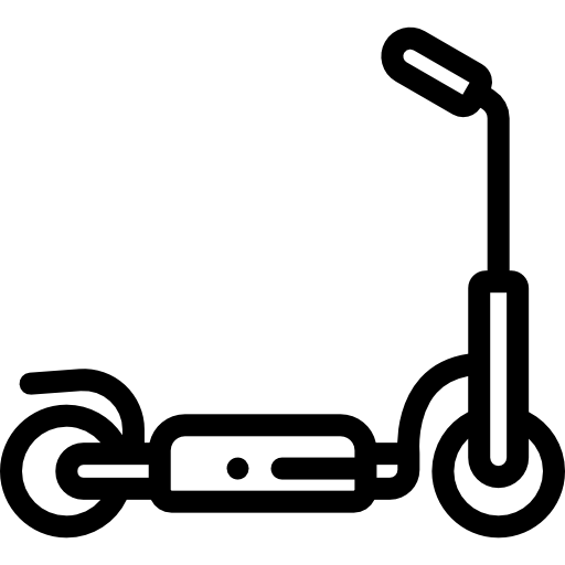 キックスクーター Detailed Rounded Lineal icon