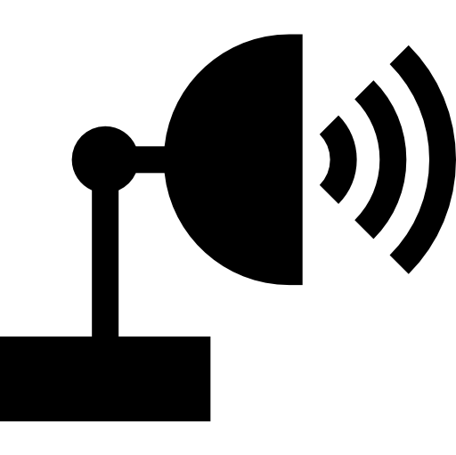 위성 접시 Basic Straight Filled icon