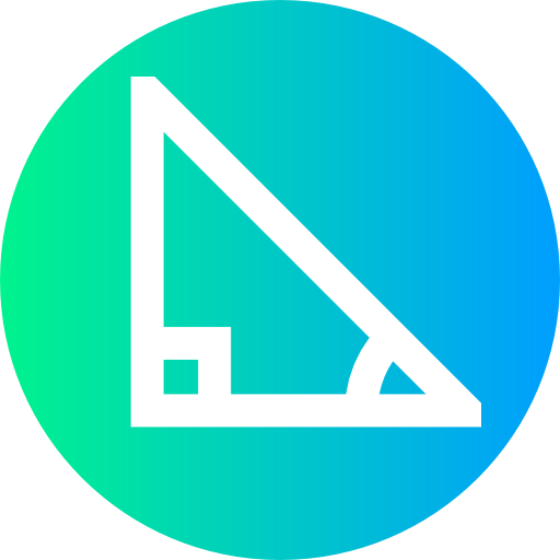 三角法 Super Basic Straight Circular icon