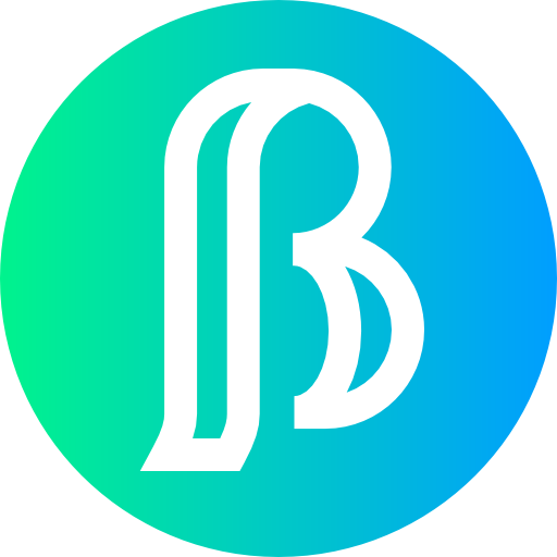 beta Super Basic Straight Circular icono