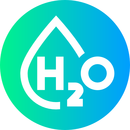 H2o Super Basic Straight Circular icon