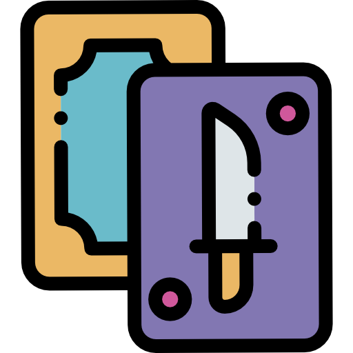 tarot Detailed Rounded Lineal color icon