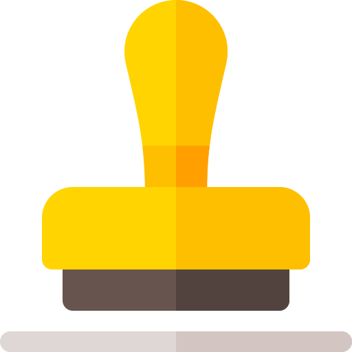 stempel Basic Rounded Flat icon