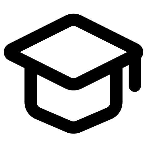 학업 모자 Generic black outline icon