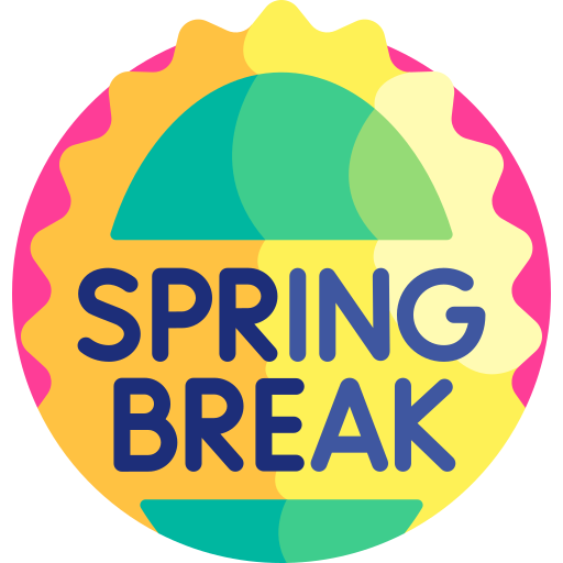 Spring break Detailed Flat Circular Flat icon
