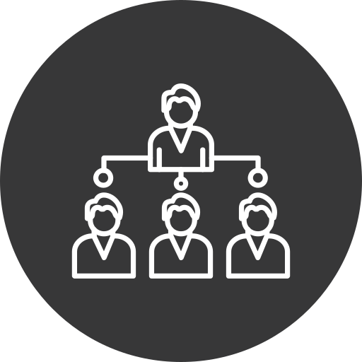 organisationsstruktur Generic black fill icon
