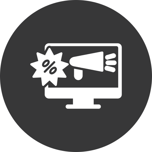 Promotion Generic black fill icon