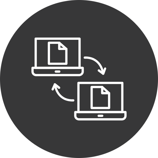 datenübertragung Generic black fill icon