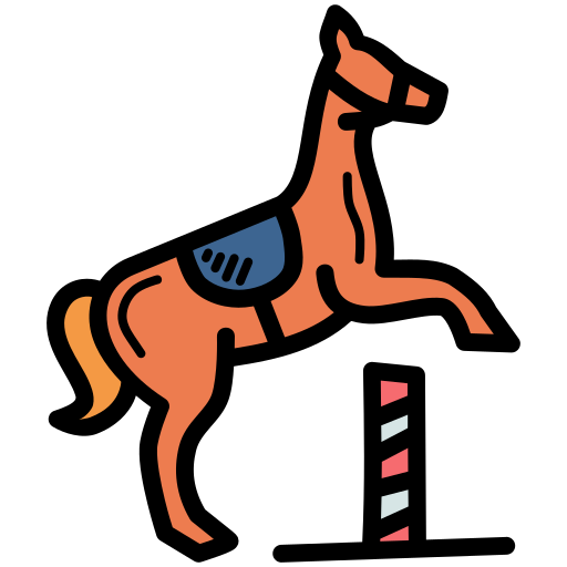 caballo Generic color lineal-color icono