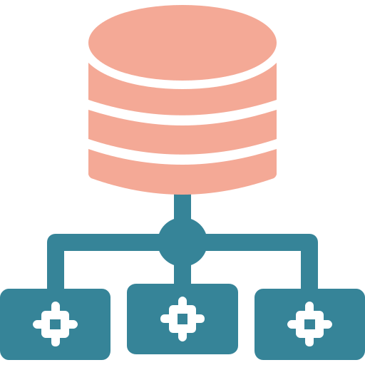 big data Generic color fill Icône