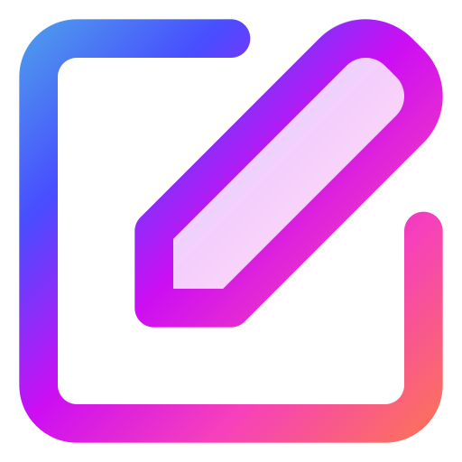 editar Generic gradient lineal-color icono