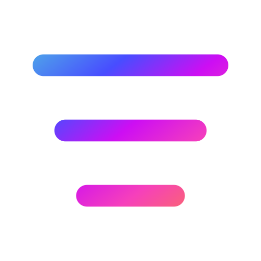 menubalk Generic gradient lineal-color icoon