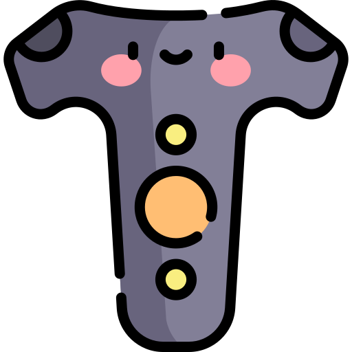 control remoto Kawaii Lineal color icono