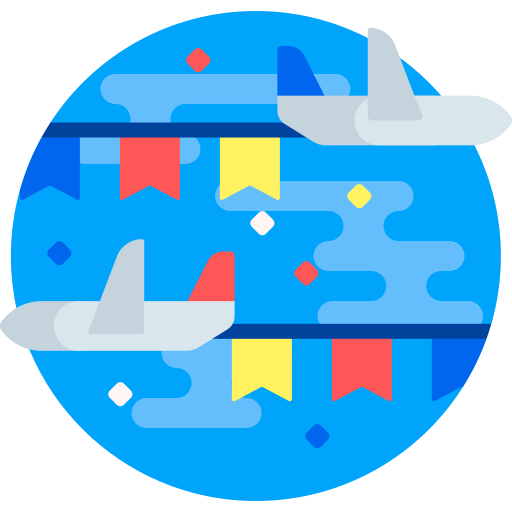 luftfahrt Detailed Flat Circular Flat icon