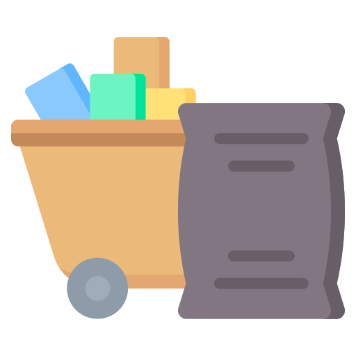 Raw materials Generic color fill icon