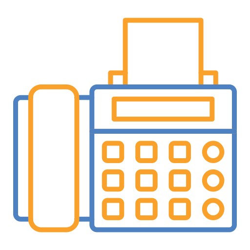 Fax Generic color outline icon