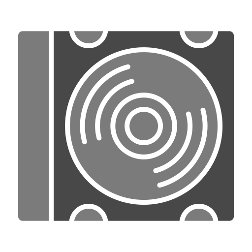 compact disk Generic color fill icona