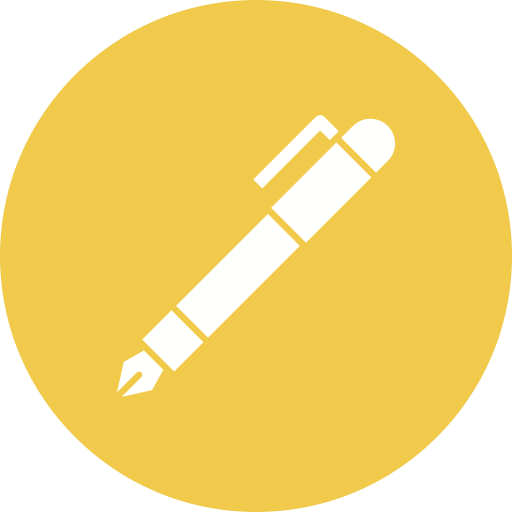 インクペン Generic color fill icon