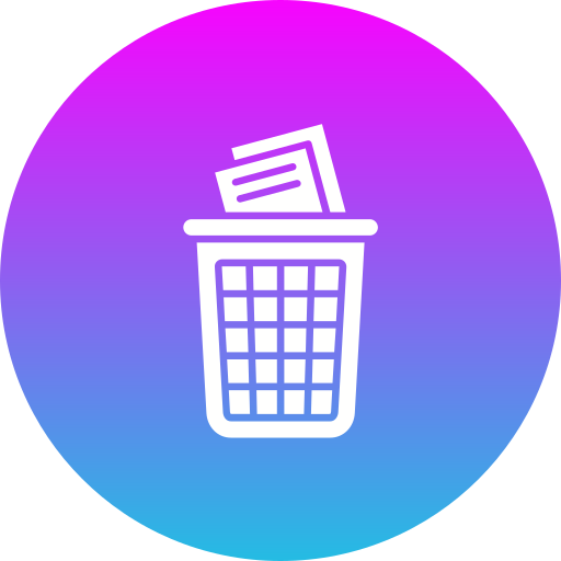 müll Generic gradient fill icon