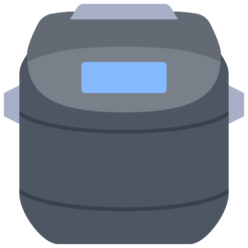 Multicooker Coloring Flat icon