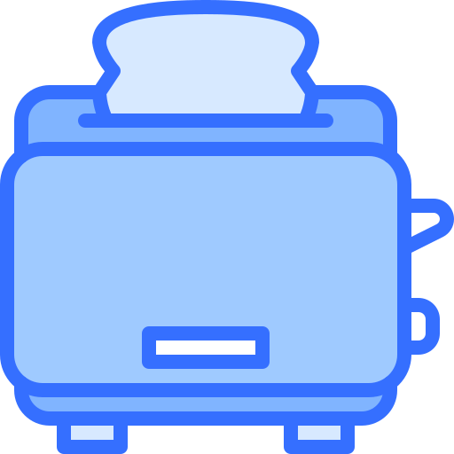Toaster Coloring Blue icon