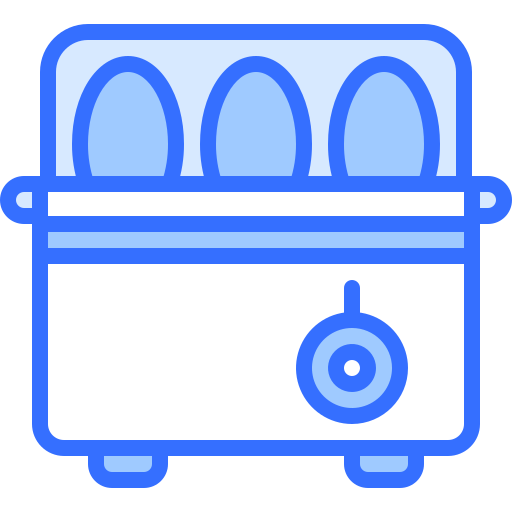 eierkocher Coloring Blue icon