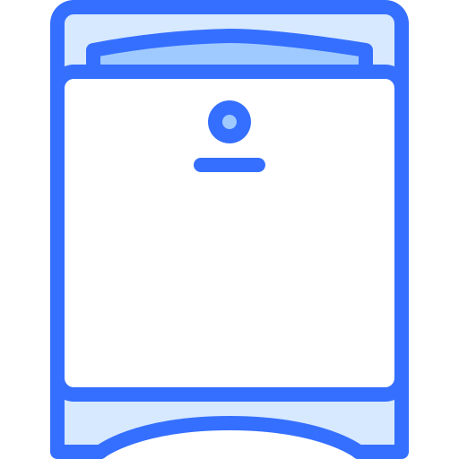 냉장고 Coloring Blue icon