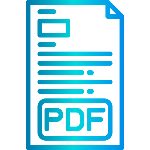 pdf xnimrodx Lineal Gradient icon