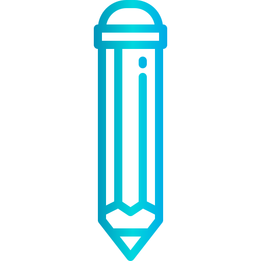 lápis xnimrodx Lineal Gradient Ícone